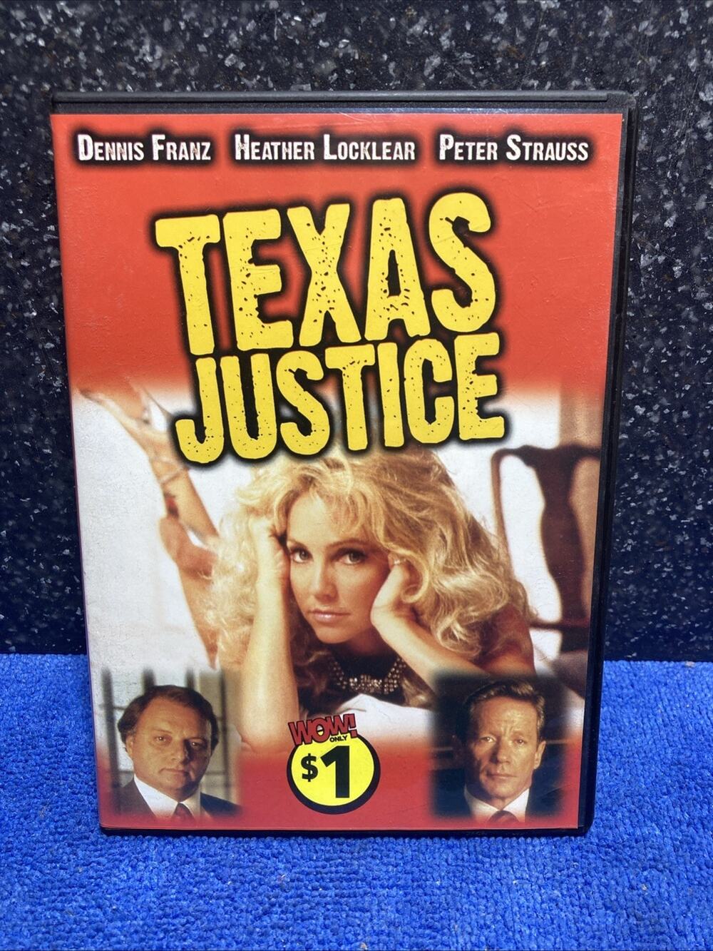 Texas Justice (DVD, 1995) Heather Locklear (Slimcase)